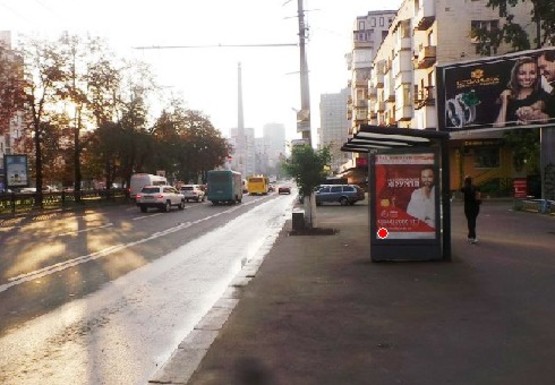 Фото рекламной плоскости по адресу Победы пл. 3