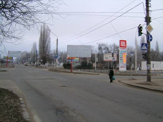 Фото рекламної площини за адресою Погранична - Садова напр Лукойл