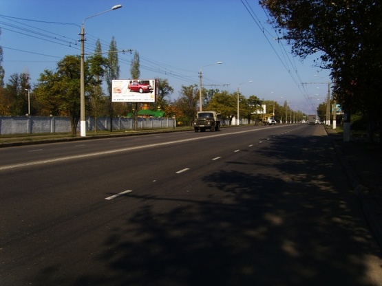 Фото рекламной плоскости по адресу просп. Героев Украины (воинская часть)