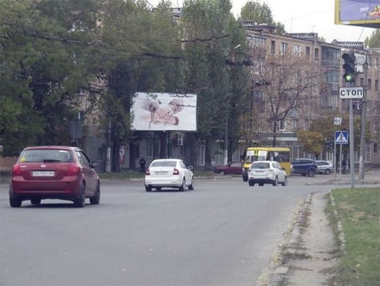 Фото рекламной плоскости по адресу Училищный пер., - Олефиренко ул.
