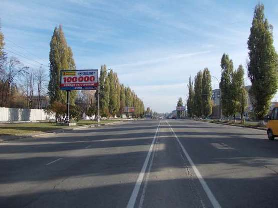 Фото рекламної площини за адресою Курський просп., 105