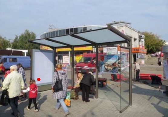 Фото рекламной плоскости по адресу Леваневского ул. - Некрасова ул.