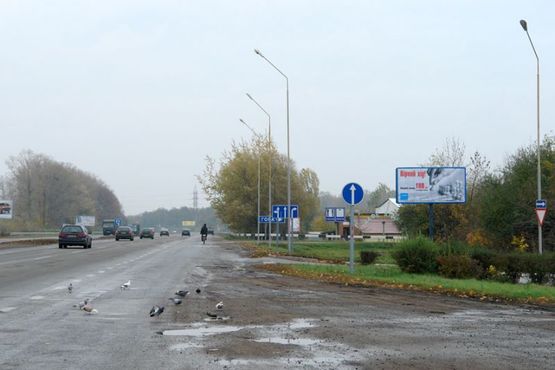 Фото рекламной плоскости по адресу вул. Харьківське шосе(342 Км)