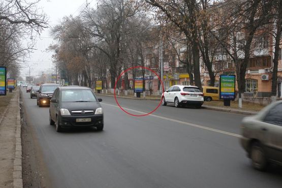 Фото рекламної площини за адресою вул. Соборності (Жовтнева),46 (L5)