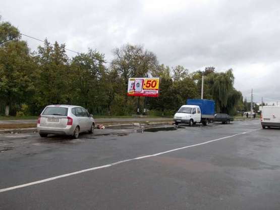 Фото рекламной плоскости по адресу 1-а Набережна р. Стрілки вул., (Сахарники)