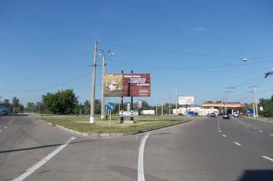 Фото рекламной плоскости по адресу Героїв Крут вул. - Михайла Лушпи просп.