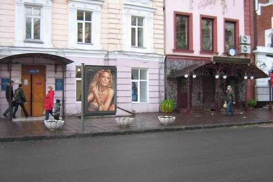 Фото рекламной плоскости по адресу Успенська вул., 91 - Олександрівський просп.