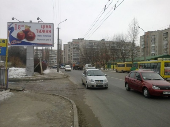 Фото рекламной плоскости по адресу Конякіна_супермаркет АТБ, Автостанція №1