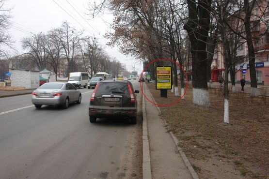 Фото рекламної площини за адресою вул. Соборності (Жовтнева),46 (L7)