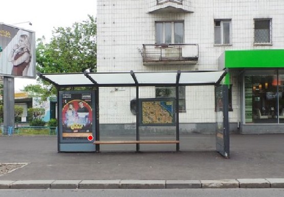 Фото рекламной плоскости по адресу Победы пл. 3