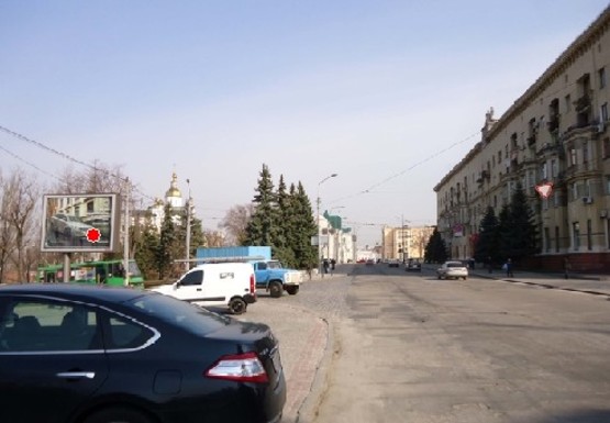 Фото рекламної площини за адресою Университетская ул. - Соборный спуск