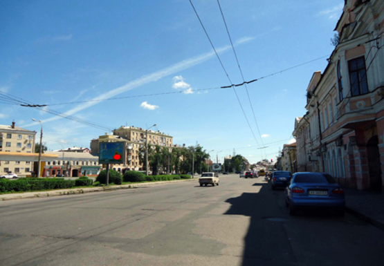 Фото рекламної площини за адресою Кооперативная ул., 24 (напротив)