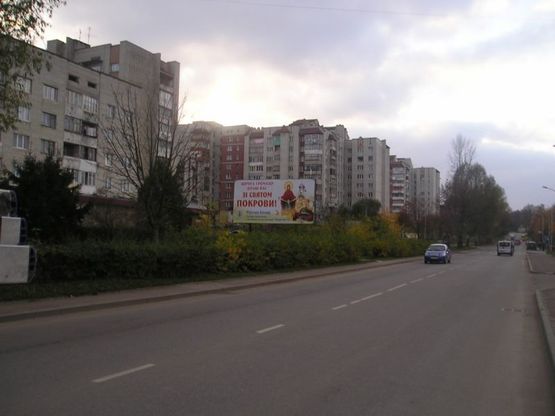 Фото рекламної площини за адресою вул. Мазепи, навпроти райвідділу