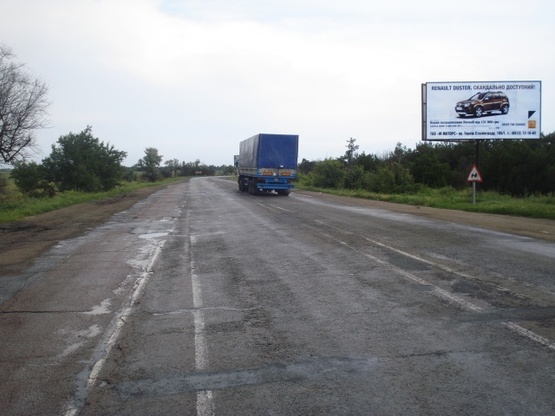 Фото рекламной плоскости по адресу Херсонское шоссе - выезд