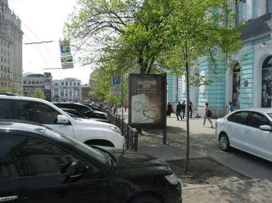 Фото рекламной плоскости по адресу Конституції пл. - Георгіївський пров. (Радянський пров.)