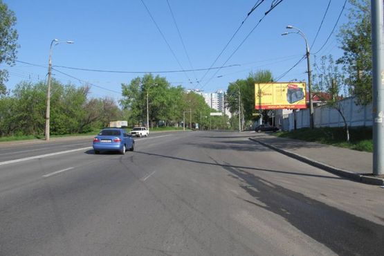 Фото рекламной плоскости по адресу Науки просп., 53-А (в напр. Московської пл. )