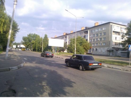 Фото рекламной плоскости по адресу пр-т. Грушевського, 83