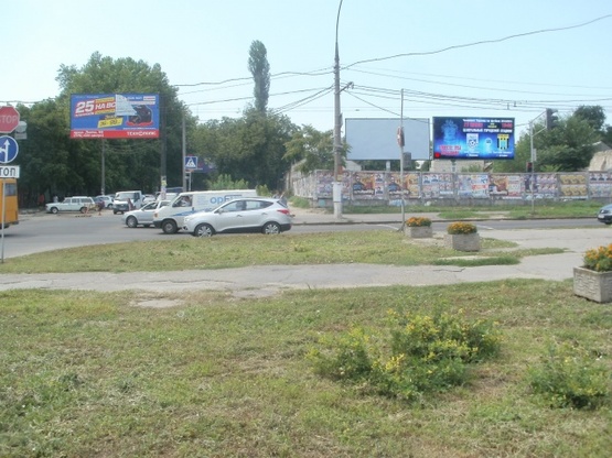 Фото рекламной плоскости по адресу просп. Центральный - ул. М. Морская