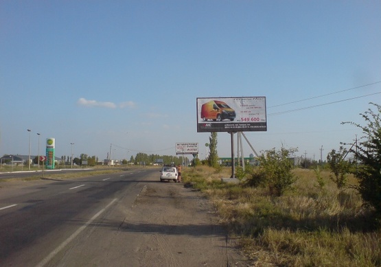Фото рекламной плоскости по адресу Киевская трасса