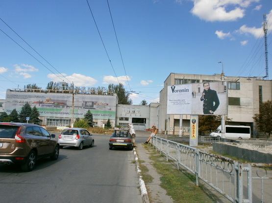 Фото рекламной плоскости по адресу ул.И.Кулика/ул.Залаэгерсег, пл.им. П.Дубинды