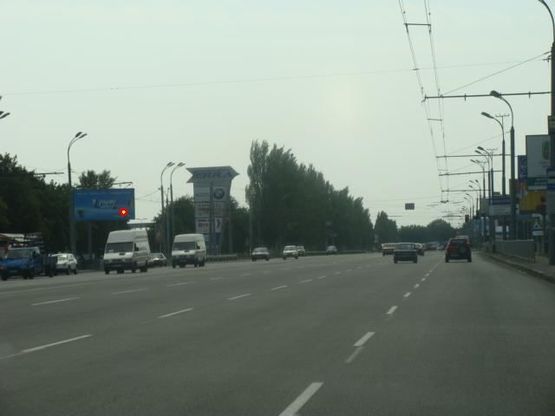 Фото рекламной плоскости по адресу Запорожское шоссе, 37 - Паникахи ул., из центра