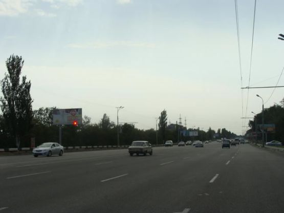 Фото рекламной плоскости по адресу Запорожское шоссе, возле АЗС  "Formula"