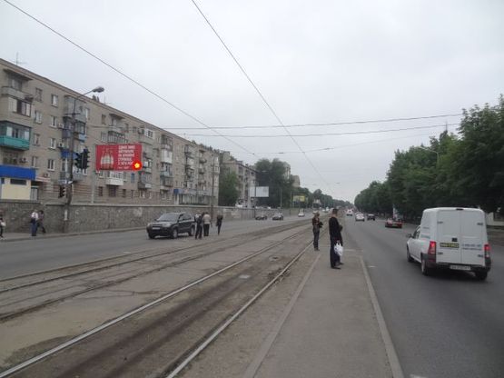 Фото рекламной плоскости по адресу Богдана Хмельницкого пр., 8, в центр