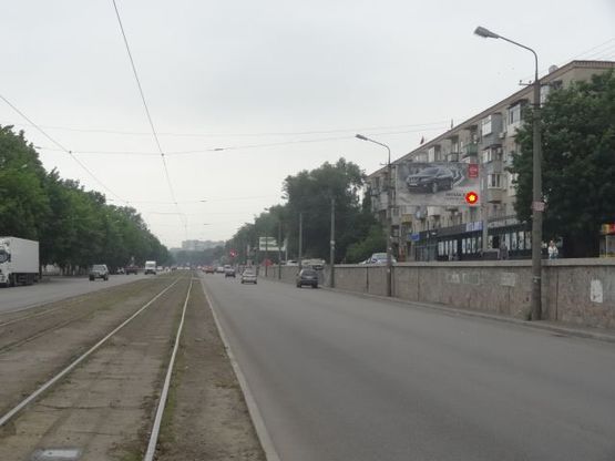 Фото рекламной плоскости по адресу Богдана Хмельницкого пр., 10, из центра