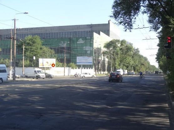 Фото рекламной плоскости по адресу Богдана Хмельницкого пр. - Гальченко пр., из центра