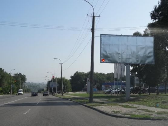 Фото рекламной плоскости по адресу Космическая ул. - Неделина ул., в центр