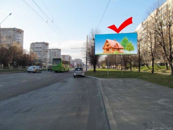 Фото рекламной плоскости по адресу вул.Наукова 62, Супутник, Ельдорадо, до вул.Кульпарківської