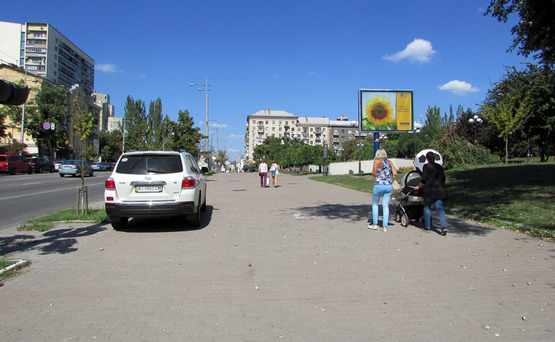 Фото рекламной плоскости по адресу Красноармейская/Ковпака (А1) СКРОЛЛЕР