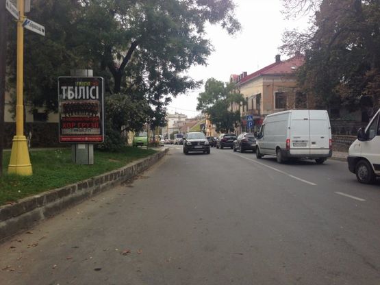 Фото рекламной плоскости по адресу м. Ужгород, Собранецька