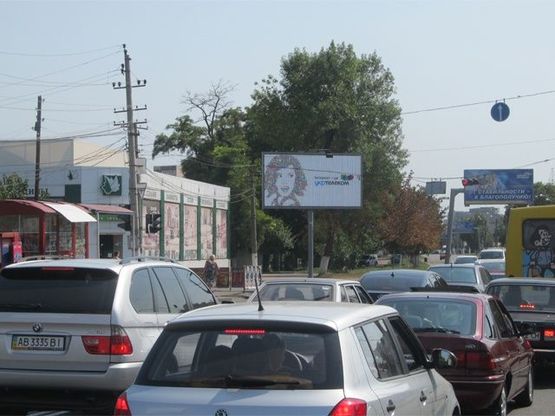 Фото рекламной плоскости по адресу Люстдорфская дорога - Донского ул.