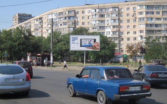 Фото рекламної площини за адресою Палия, 78 - Марсельская  ул.