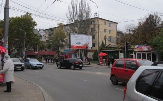 Фото рекламної площини за адресою Филатова ул., 55 - Деревянко пл.