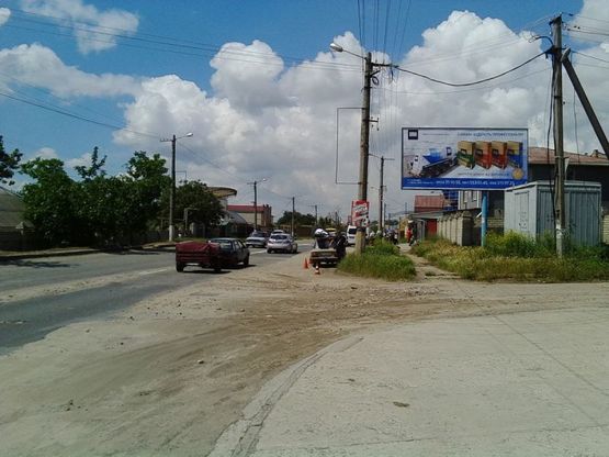 Фото рекламной плоскости по адресу Киндийское шоссе - пер. Мирный