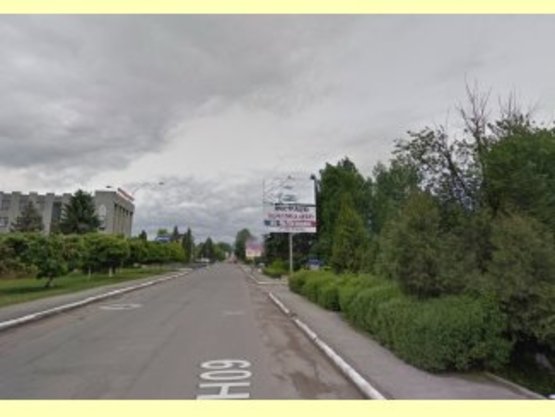 Фото рекламной плоскости по адресу вул.Соборна навпроти Інтерплиту верхній