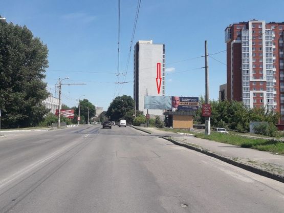 Фото рекламної площини за адресою вул.Проскурівського підпілля (МВС)