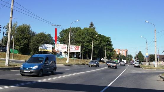 Фото рекламної площини за адресою вул.Толстого, 16