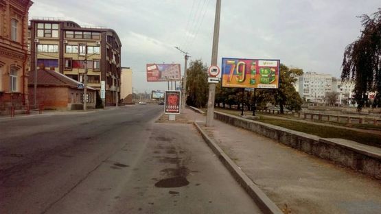 Фото рекламної площини за адресою пер.Васильевский