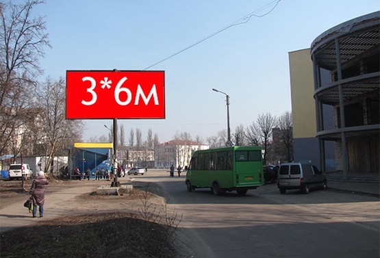 Фото рекламной плоскости по адресу ул.Горького,1