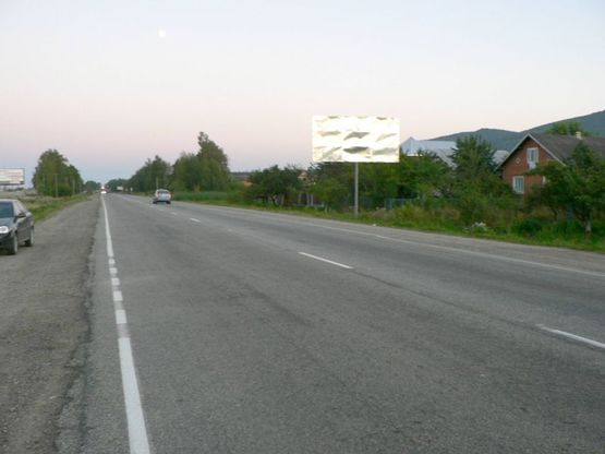 Фото рекламной плоскости по адресу Траса Н-09 Мукачево-Львів, с.Стримба 1 км. після Надвірної, автозупинка, СТО, Шиномонтаж,  напрямок руху на Яремче, Буковель