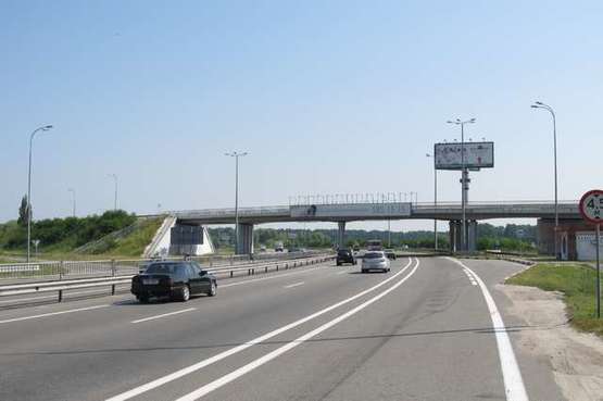 Фото рекламної площини за адресою Київ - Одеса, 14км+700м до  Києва (поворот на Васильків) (в напр.  Києва)