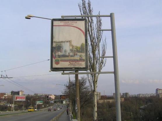 Фото рекламной плоскости по адресу пр.Ленина, Дамба(центр)