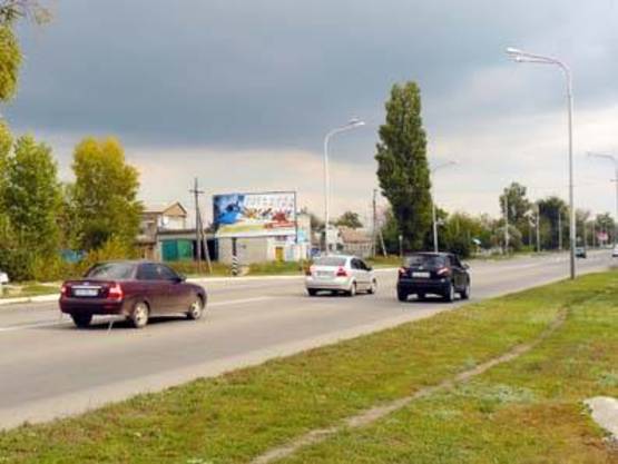 Фото рекламной плоскости по адресу ул. Днепровская (АЗС "Сентоза" , СТО "Аркада")
