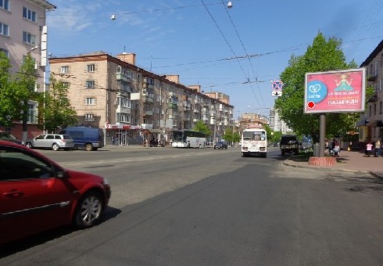 Фото рекламной плоскости по адресу Победы пр., 89