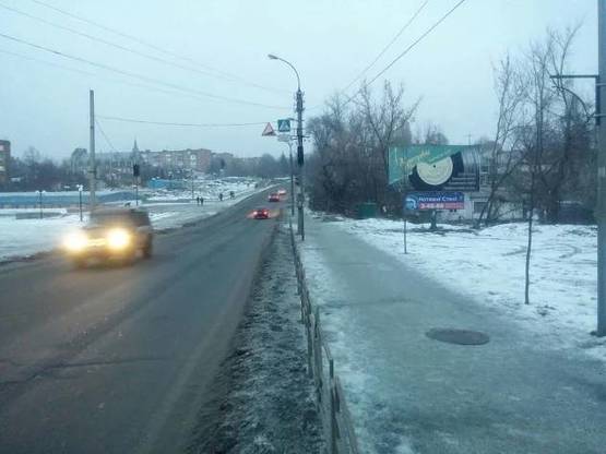 Фото рекламной плоскости по адресу (ул.Жовтневой революции)вул. Незалежності,  24,  (Осташевская гребля) ЛЕВЫЙ, сторона А