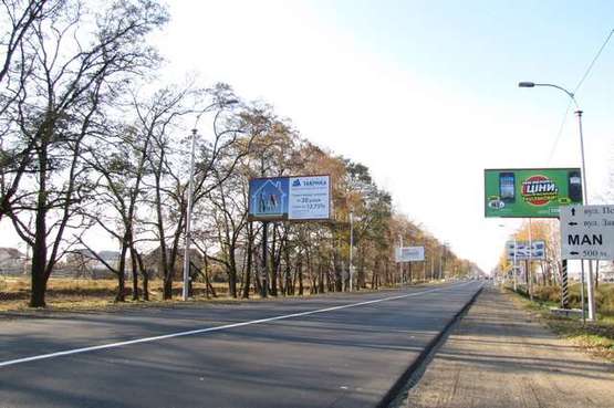 Фото рекламной плоскости по адресу Київ - Ковель, 16км+600м від Києва (Буча, в напр. м.Ковеля)