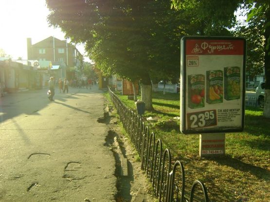 Фото рекламної площини за адресою ул. Соборная, 51